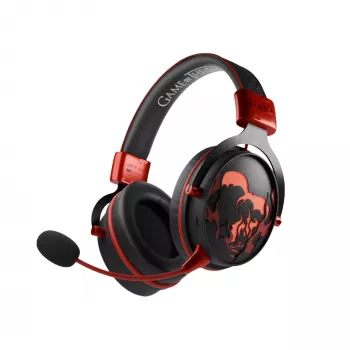 Lexip HBO Game of Thrones Headset Ενσύρματο & Ασύρματο Head-Band Gaming Bluetooth Μαύρο, Κόκκινο