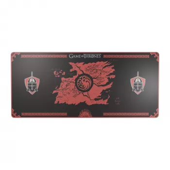 Lexip HBO Game of Thrones - Targaryen Edition Gaming Mousepad Μαύρο, Κόκκινο