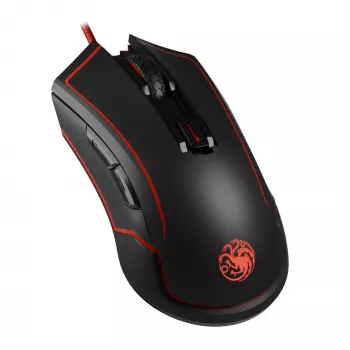Lexip HBO Game of Thrones - Targaryen Ποντίκι Gaming Αμφίχειρο RF Wireless + USB Type-C Οπτικό 4800 DPI
