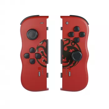 Lexip HBO Game of Thrones Targaryen Μαύρο, Κόκκινο Bluetooth Gamepad Nintendo Switch, Nintendo Switch OLED