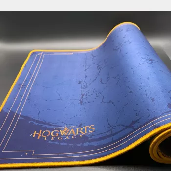 Lexip Premium XXL Mauspad Ancient Magic - Hogwarts Legacy, μπλε, χρυσό, μονόχρωμο, νεοπρένιο, αντιολισθητική βάση, gaming mousepad
