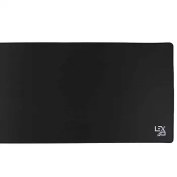 Lexip XXL mousepad – μαύρο, μαύρο, μονόχρωμο, ύφασμα, καουτσούκ, αντιολισθητική βάση, gaming mousepad