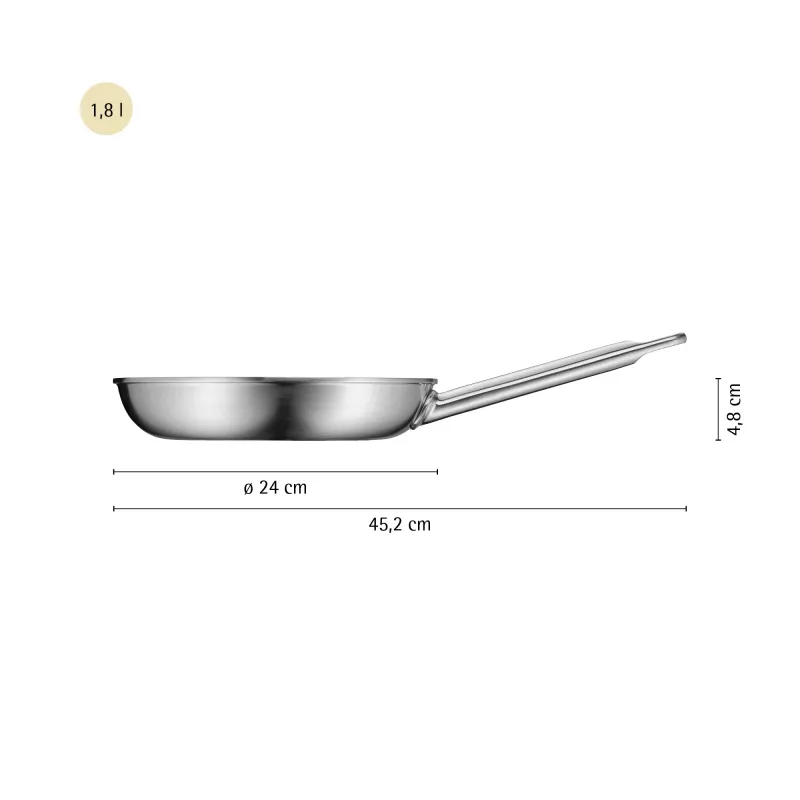 WMF Ultimate Profi Resist τηγάνι, 24 cm, 17.5924.6411