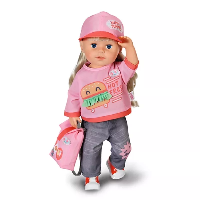 BABY born Snack Shop Outfit 43cm σετ ρούχων για κούκλες