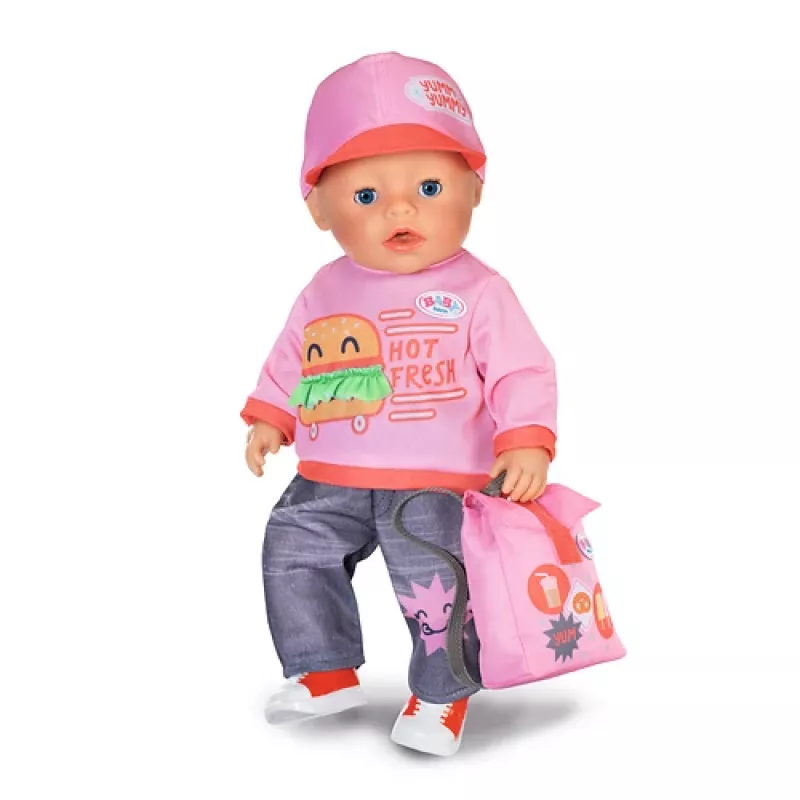 BABY born Snack Shop Outfit 43cm σετ ρούχων για κούκλες