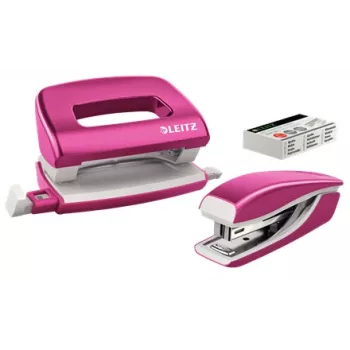 Leitz 55612023 Συρραπτικό Metallic, Ροζ