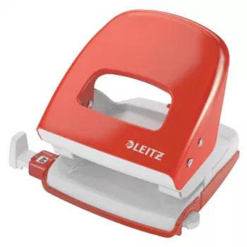 Leitz Διακοπτικό 5008 NeXXt, 2 οπών 30 φύλλα, 30 φύλλα, Κόκκινο, Μέταλλο, 8 cm, A6, 5,5 mm