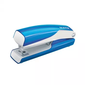 Leitz NeXXt WOW Metal Mini-Συρραπτικό, 10 φύλλα, Μπλε, Λευκό, P2, Μέταλλο, 80 g/m², 3,5 cm