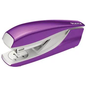 Leitz Stapler WOW 5502 μέταλλο 30 φύλλα, 30 φύλλα, μωβ, P3, μέταλλο, πλαστικό, 80 g/m², 4 cm