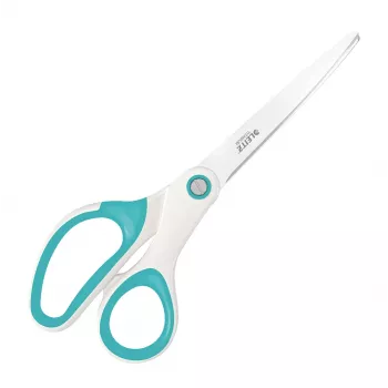 Leitz WOW Titanium ψαλίδι γραφείου 205 mm, ίσιο κόψιμο, μεμονωμένο, μπλε, λευκό, ανοξείδωτο ατσάλι, ψαλίδι γραφείου, τιτάνιο