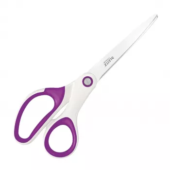 Leitz WOW Titanium ψαλίδι γραφείου 205 mm, ίσιο κόψιμο, μεμονωμένο, μωβ, λευκό, ανοξείδωτο ατσάλι, ψαλίδι γραφείου, τιτάνιο