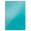 Leitz Notizbuch WOW A4 καρό με σκληρό εξώφυλλο 90g/80 φύλλα, μοτίβο, μπλε, A4, 80 φύλλα, 80 g/m², καρό χαρτί