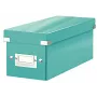 Leitz Click & Store WOW κουτί αποθήκευσης CD, τυρκουάζ, χαρτόνι, 143 mm, 352 mm, 136 mm, 440 g