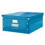 Leitz Click & Store WOW μεγάλο κουτί αποθήκευσης, μπλε, χαρτόνι, 1,28 kg