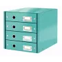 Leitz Click & Store WOW συρτάρι ντουλάπα (4 συρτάρια), μπλε, χαρτόνι, 2,49 kg