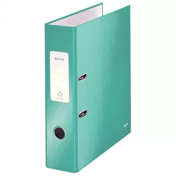 Leitz Lever Arch File 180° WOW POB/Laminated A4/80mm, A4, χαρτόνι, τυρκουάζ, 600 φύλλα, 80 g/m², 8 cm