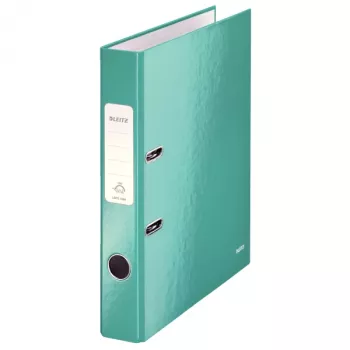 Leitz Lever Arch File 180° WOW POB/Laminated A4/50mm, A4, χαρτόνι, τυρκουάζ, 350 φύλλα, 80 g/m², 5 cm