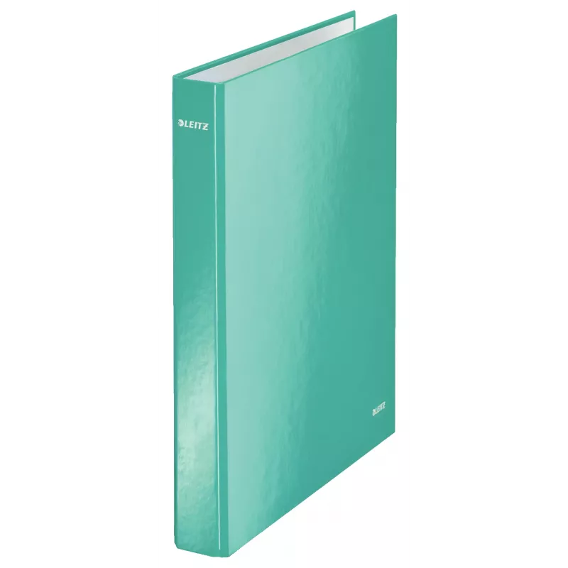 Leitz Ringbinder WOW laminiert A4+ 2DR/25mm, A4, χαρτόνι, μπλε, λευκό, 250 φύλλα, 80 g/m²