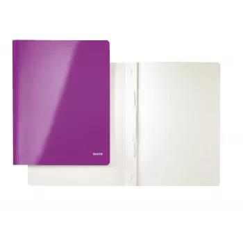 Leitz flach File χαρτόνι/χαρτόνι WOW A4, A4, χαρτόνι, μωβ, 250 φύλλα, 240 mm, 3 mm