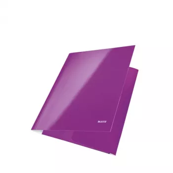 Leitz 3-Klapp-Mappe WOW Κάρτα/POB A4, A4, πολυπροπυλένιο (PP), βιολετί, 250 φύλλα, 80 g/m², χαρτί