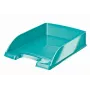 Leitz Briefablage WOW, πλαστικό, μπλε, A4, φάκελος, επιστολή, σημείωση, χαρτί, 242 x 330 x 60 mm, 255 x 357 x 70 mm