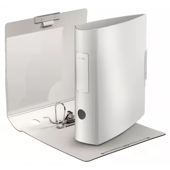 Leitz Ordner με μηχανισμό μοχλού 180° Active Style PP A4/80mm, A4, Polyfoam, λευκό, 500 φύλλα, 80 g/m², 8,2 cm