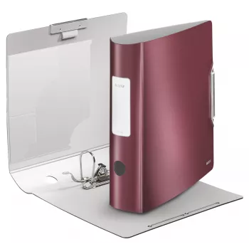 Leitz 180° Aktivstil PP-Hebelordner A4/80mm, A4, Polyfoam, κόκκινο, 500 φύλλα, 80 g/m², 8,2 cm