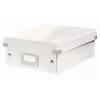 Leitz Click & Store WOW Μικρό κουτί οργάνωσης, λευκό, χαρτόνι, 600 g