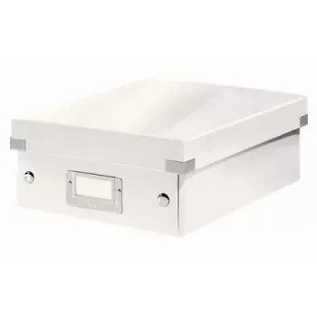 Leitz Click & Store WOW Μικρό κουτί οργάνωσης, λευκό, χαρτόνι, 600 g
