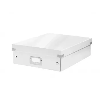 Leitz Click & Store WOW Μεσαίο κουτί οργάνωσης, λευκό, χαρτόνι, 880 g
