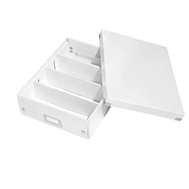 Leitz Click & Store WOW Μεσαίο κουτί οργάνωσης, λευκό, χαρτόνι, 880 g