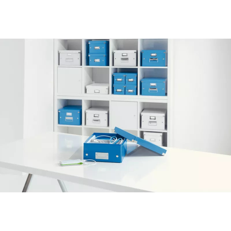 Leitz Click & Store WOW Μεσαίο κουτί αποθήκευσης, μπλε, χαρτόνι, 880 g