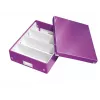 Leitz Click & Store WOW Μεσαίο κουτί οργάνωσης, μωβ, χαρτόνι, 880 g