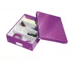 Leitz Click & Store WOW Μεσαίο κουτί οργάνωσης, μωβ, χαρτόνι, 880 g