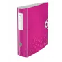 Leitz Lever Arch File Active PP WOW A4/80 mm, A4, Polyfoam, ροζ, 500 φύλλα, 80 g/m², 8,2 cm