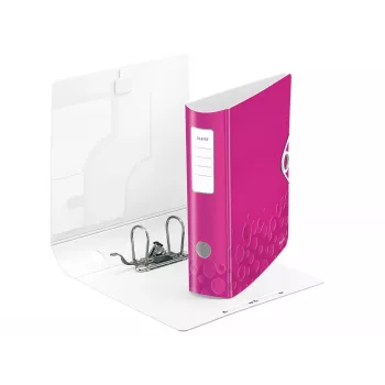 Leitz Lever Arch File Active PP WOW A4/80 mm, A4, Polyfoam, ροζ, 500 φύλλα, 80 g/m², 8,2 cm