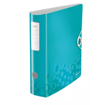 Leitz Αρχειοθέτης με μοχλό Active PP WOW A4/80 mm, A4, Polyfoam, τιρκουάζ, 500 φύλλα, 80 g/m², 8,2 cm