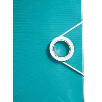 Leitz Αρχειοθέτης με μοχλό Active PP WOW A4/80 mm, A4, Polyfoam, τιρκουάζ, 500 φύλλα, 80 g/m², 8,2 cm