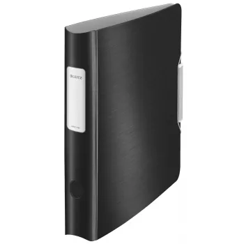 Leitz Αρχειοθέτης με μοχλό 180° Active Style PP A4/60 mm, A4, Polyfoam, μαύρο, 350 φύλλα, 80 g/m², 6,5 cm
