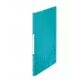 Leitz Display Book WOW PP 20 θήκες, μπλε, μεταλλικό, πολυβινυλοχλωρίδιο (PVC), 20 θήκες, A4, 231 mm, 13 mm