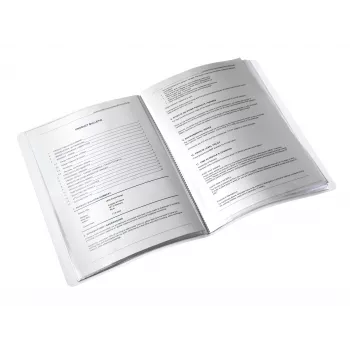 Leitz Display Book WOW PP 20 θήκες, μεταλλικό, μωβ, πολυβινυλοχλωρίδιο (PVC), 20 θήκες, A4, 231 mm, 13 mm