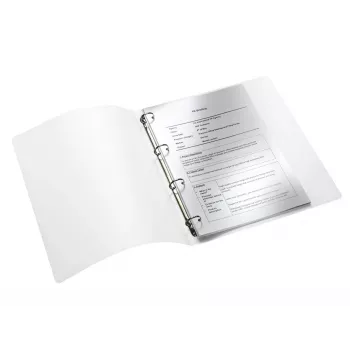 Leitz WOW Ringbuch, A4, πολυπροπυλένιο (PP), μεταλλικό, ροζ, 200 φύλλα, 2,5 cm, 257 mm