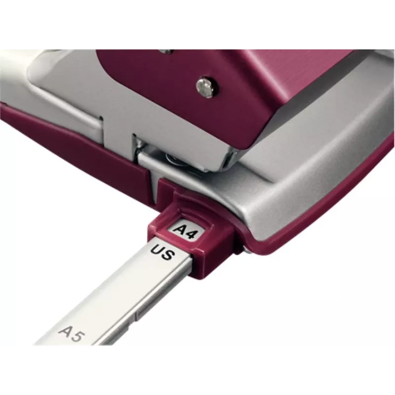 Leitz NeXXt 5006 Διακορευτής 30 φύλλα κόκκινο, ασημί