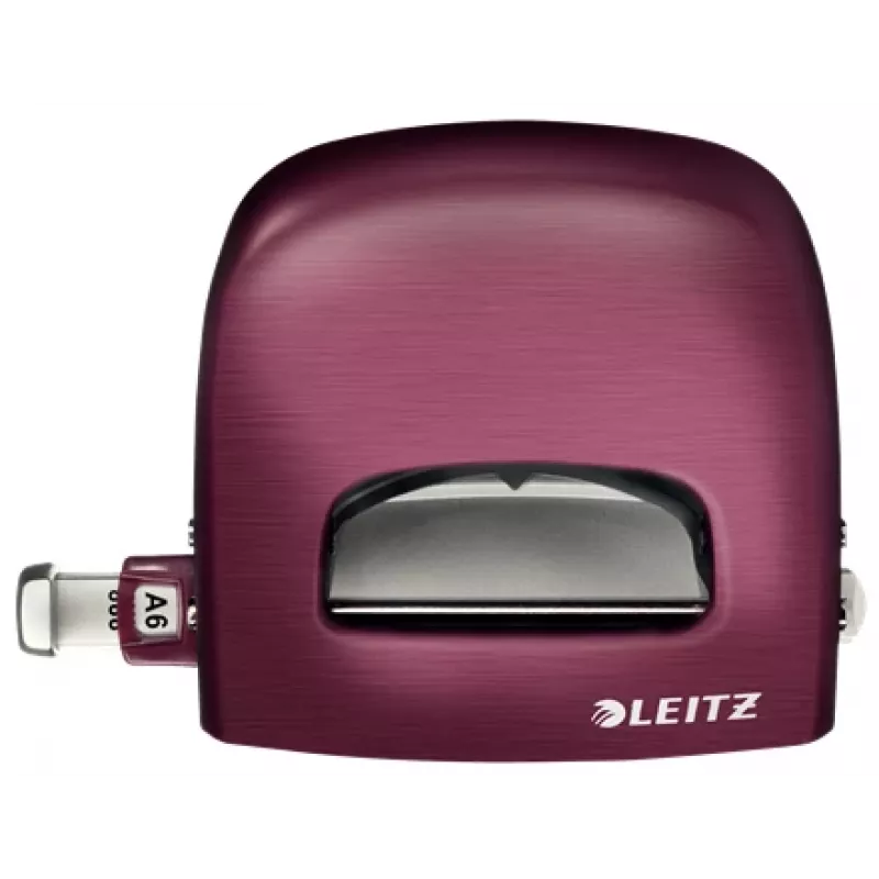 Leitz NeXXt 5006 Διακορευτής 30 φύλλα κόκκινο, ασημί