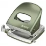 Leitz NeXXt Διακορευτής Style, 2 οπών 30 φύλλα μέταλλο, 30 φύλλα, πράσινο, ασημί, μέταλλο, 8 cm, A6, 107 mm