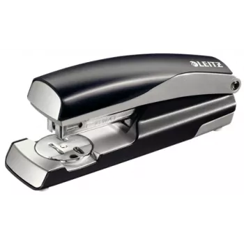 Leitz NeXXt Συρραπτικό Style, 30 φύλλα μέταλλο, 30 φύλλα, μαύρο, ασημί, P3, μέταλλο, πλαστικό, 80 g/m², πάνω