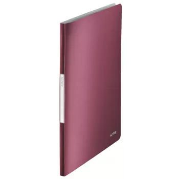 Leitz Βιβλίο διαφανών θηκών Style PP 40 θήκες, κόκκινο, πολυβινυλοχλωρίδιο (PVC), 40 θήκες, A4, 233 mm, 16 mm