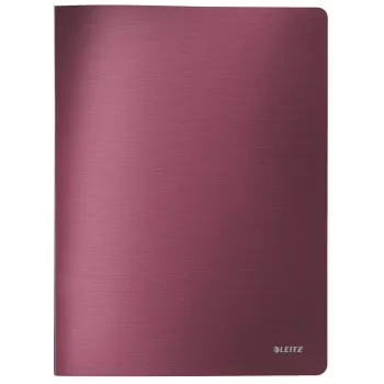 Leitz Βιβλίο διαφανών θηκών Style PP 40 θήκες, κόκκινο, πολυβινυλοχλωρίδιο (PVC), 40 θήκες, A4, 233 mm, 16 mm