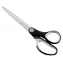 Leitz Titanium Ψαλίδι ποιότητας 180 mm, ενήλικες, ευθεία κοπή, μεμονωμένο, μαύρο, ασημί, ανοξείδωτο ατσάλι, ψαλίδι γραφείου