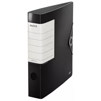 Leitz 11130095 Ριγέ ντοσιέ A4 μαύρο